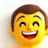 Smiling face icon for customer service